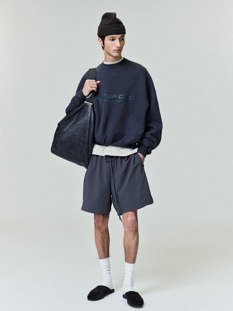 Los Angeles Heavy Fleece Cropped Sweatshirt - Fear of God