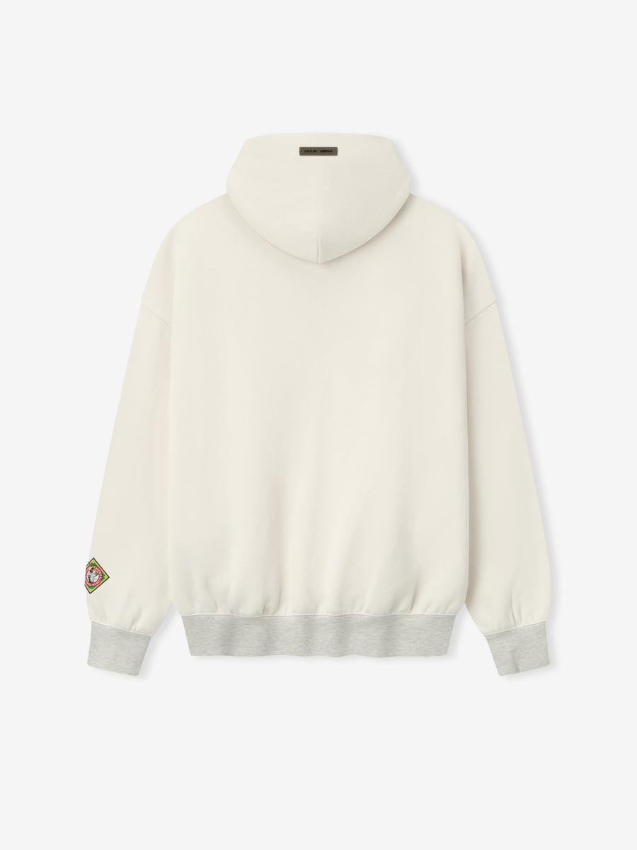 Essentials Black Crackers Hoodie - Fear of God