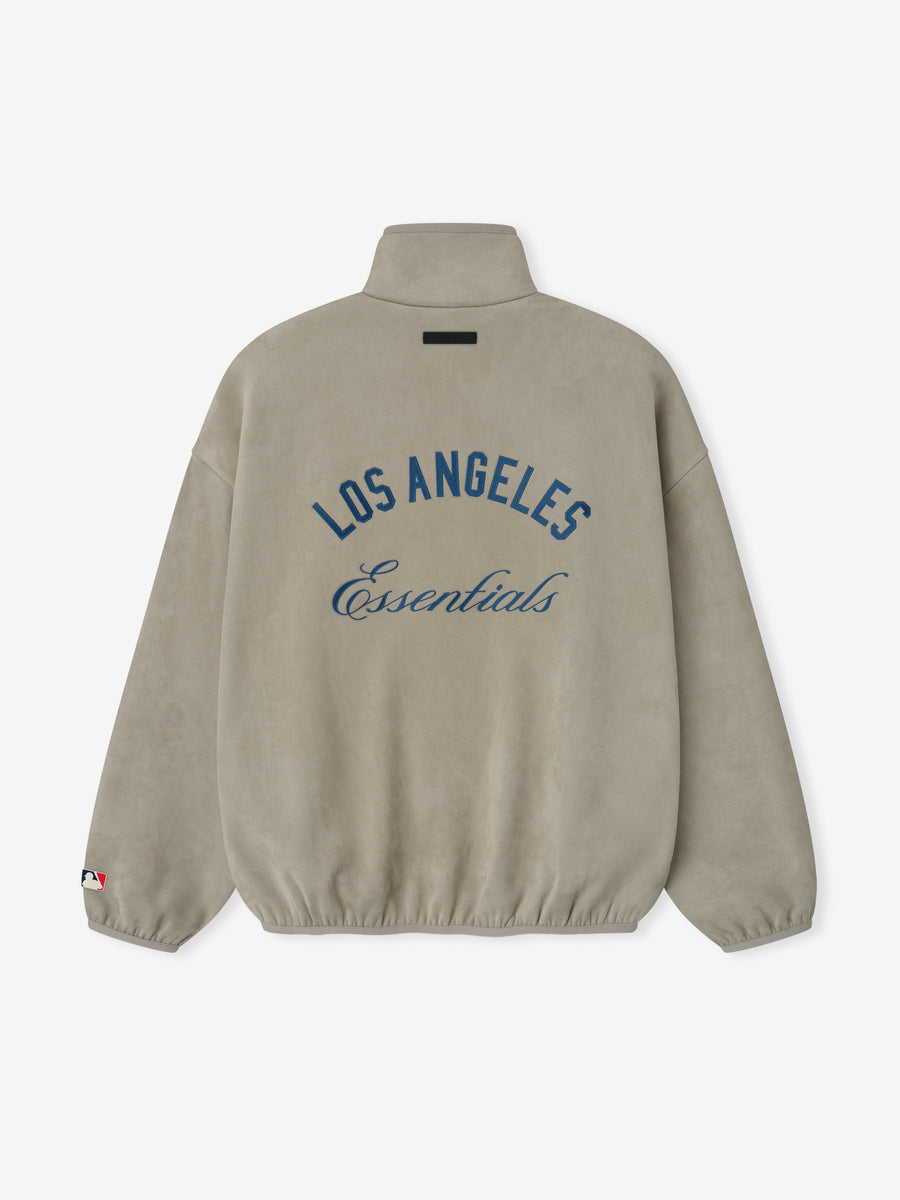 Dodgers Suede Fleece Modern Half Zip - Fear of God