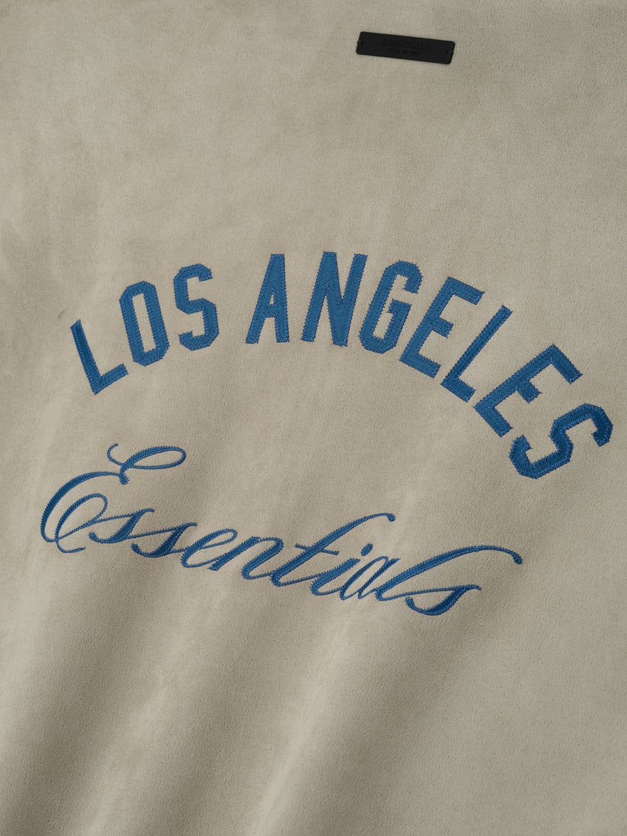 Dodgers Suede Fleece Modern Half Zip - Fear of God