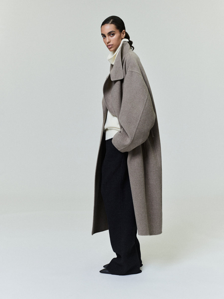 Wool Cashmere Highneck Coat - Fear of God