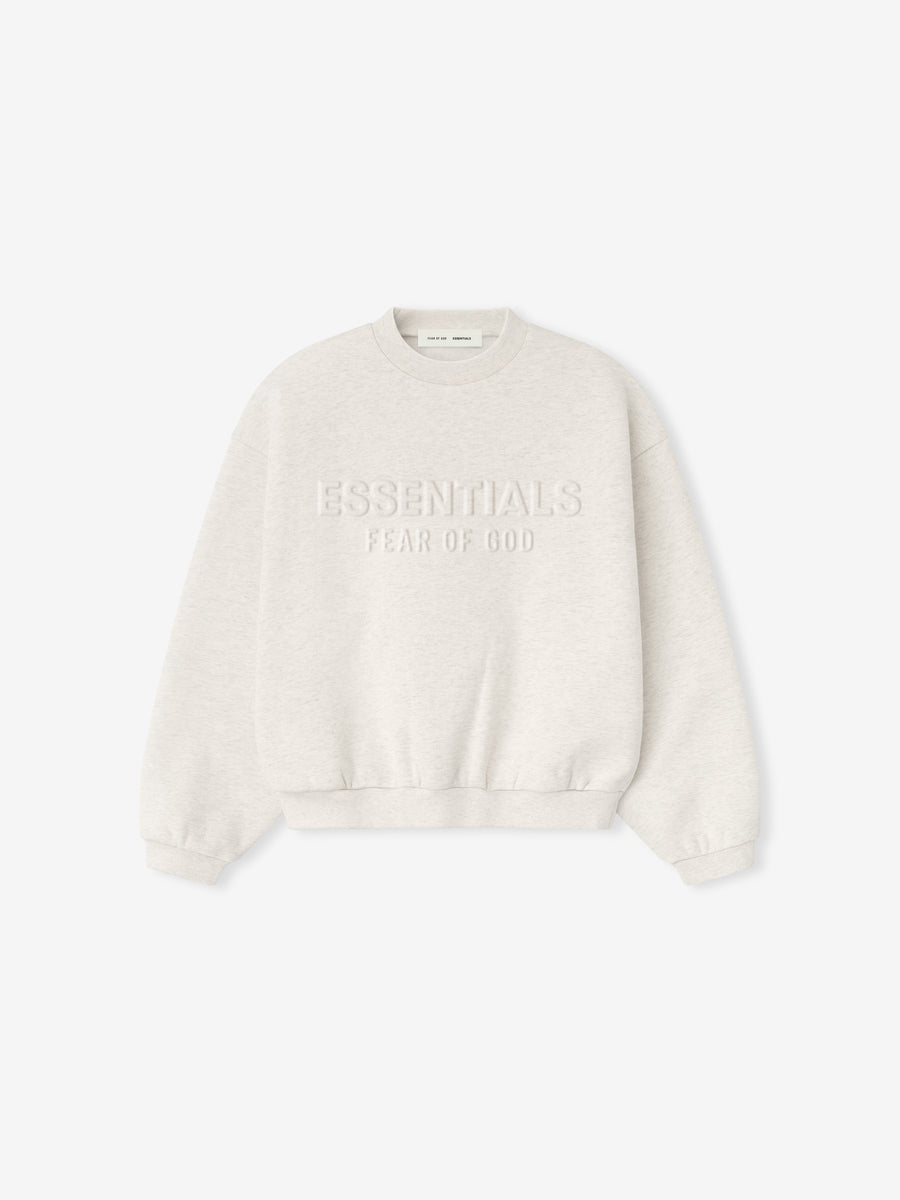 Kids Embossed Classic Crewneck Sweatshirt - Fear of God