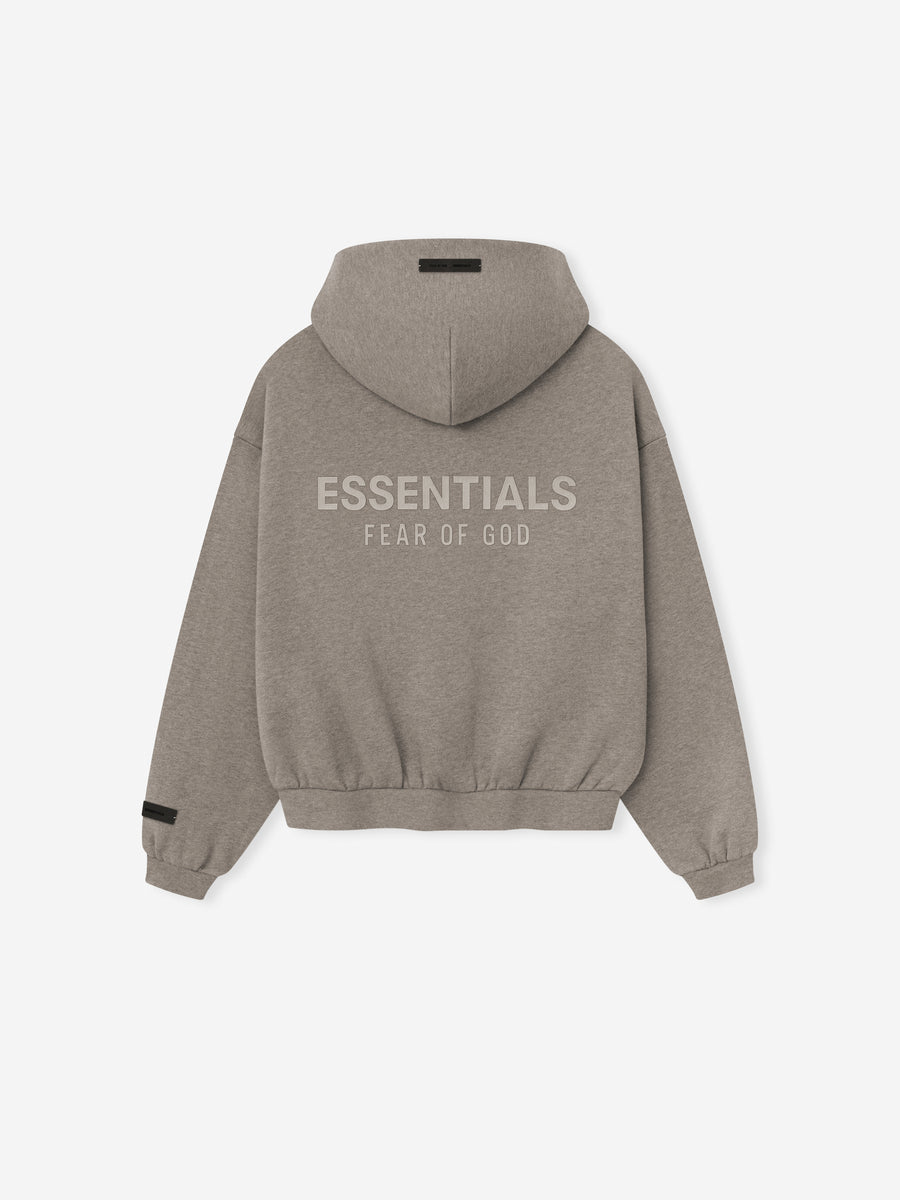 Kids Classic Fleece Zip-Up Hoodie - Fear of God