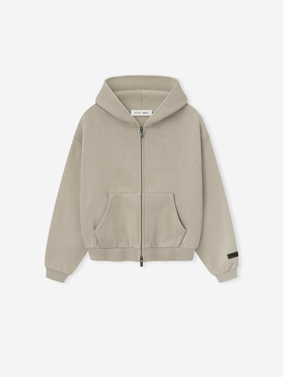 Kids Classic Fleece Zip-Up Hoodie - Fear of God