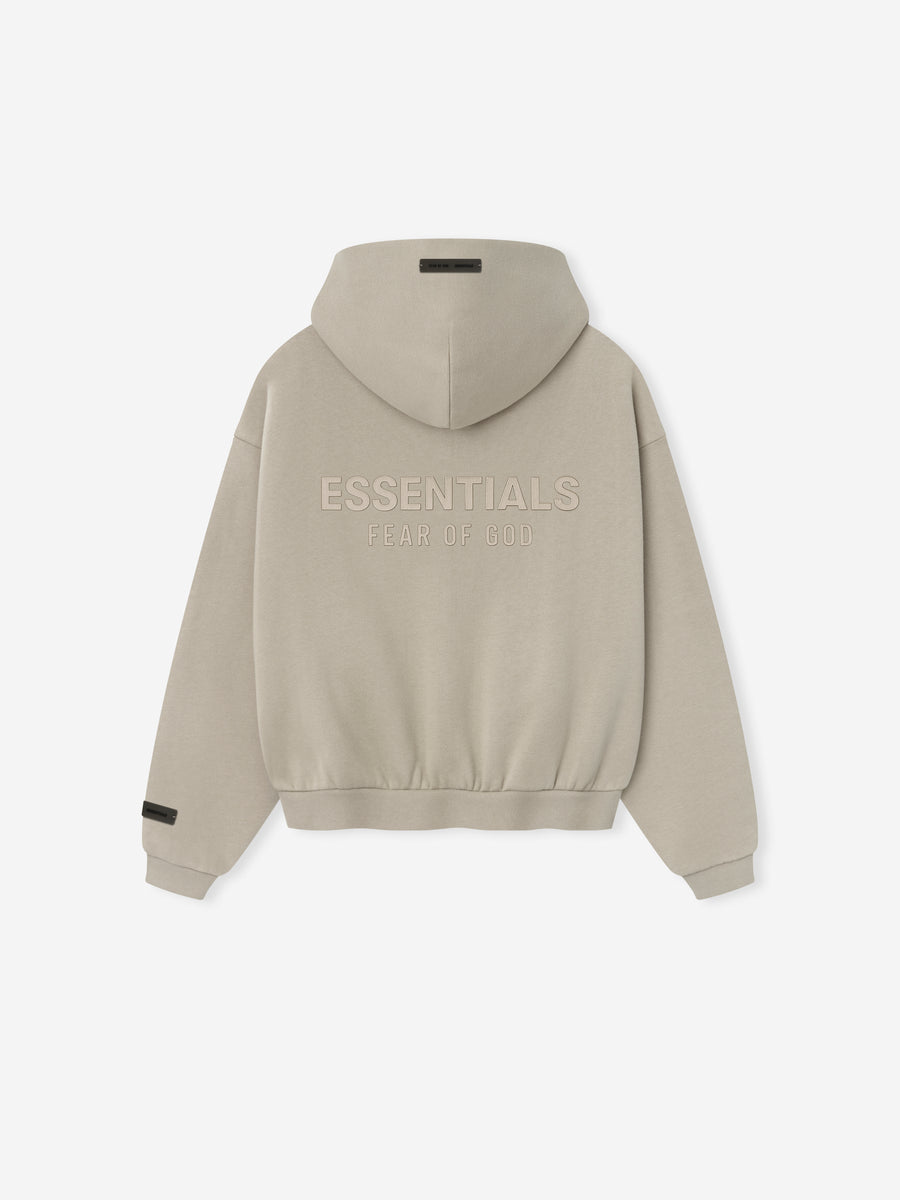Kids Classic Fleece Zip-Up Hoodie - Fear of God