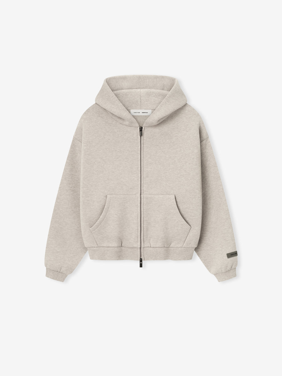 Kids Classic Fleece Zip-Up Hoodie - Fear of God