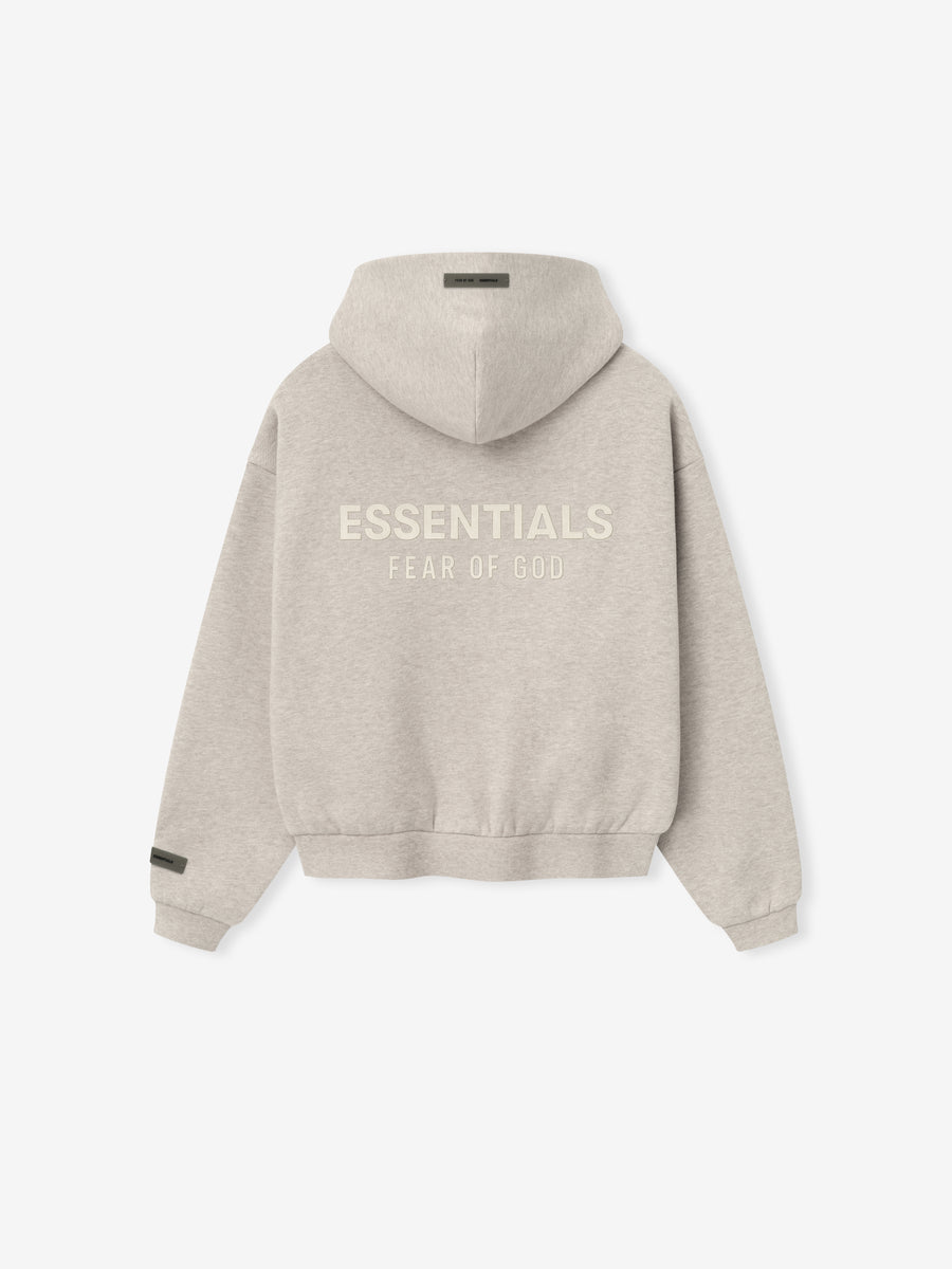 Kids Classic Fleece Zip-Up Hoodie - Fear of God