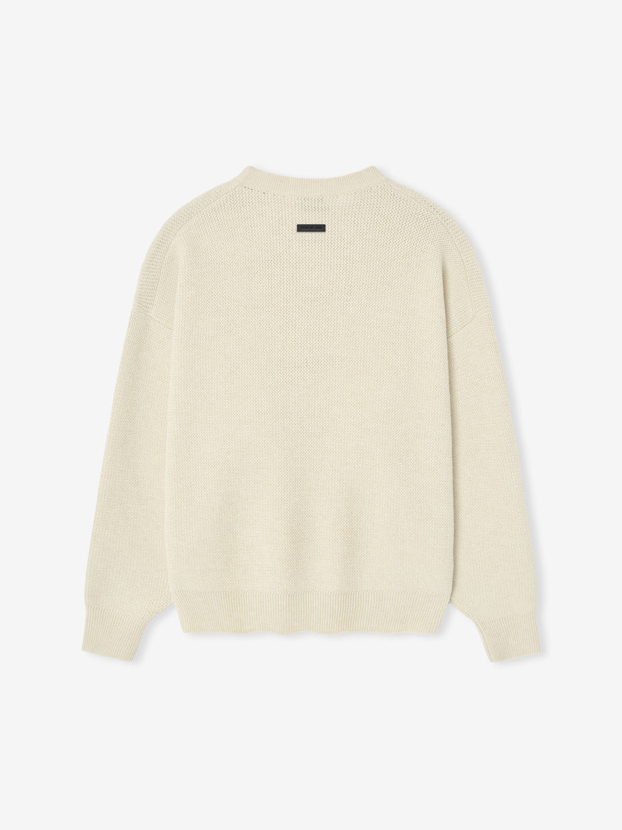 Wool Rib Crewneck Sweater - Fear of God