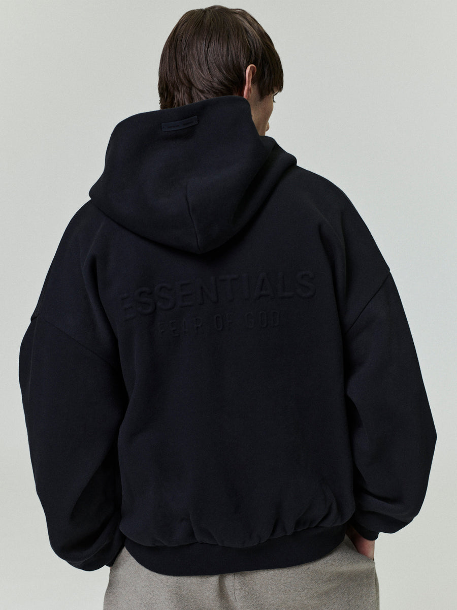 Embossed Classic Fleece Zip-Up Hoodie - Fear of God
