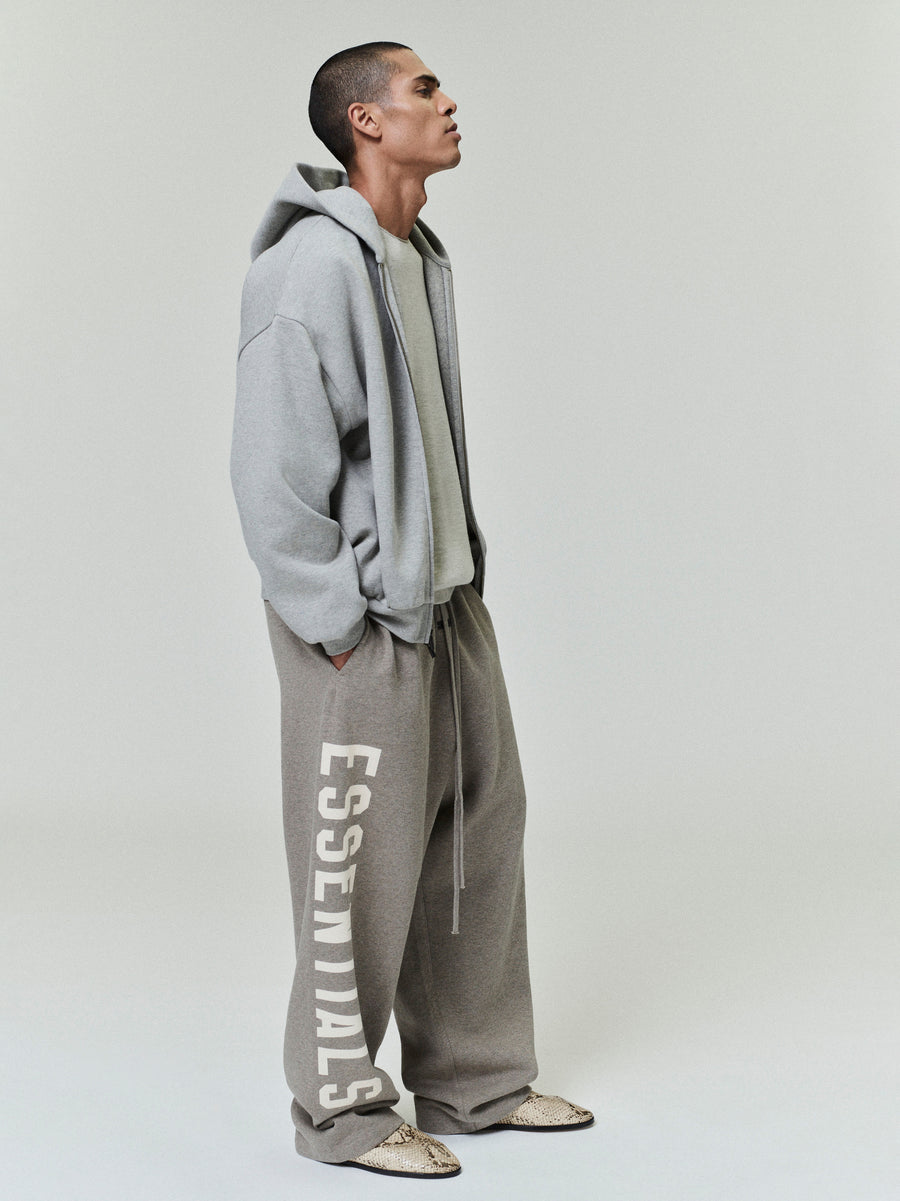 Embossed Classic Fleece Zip-Up Hoodie - Fear of God