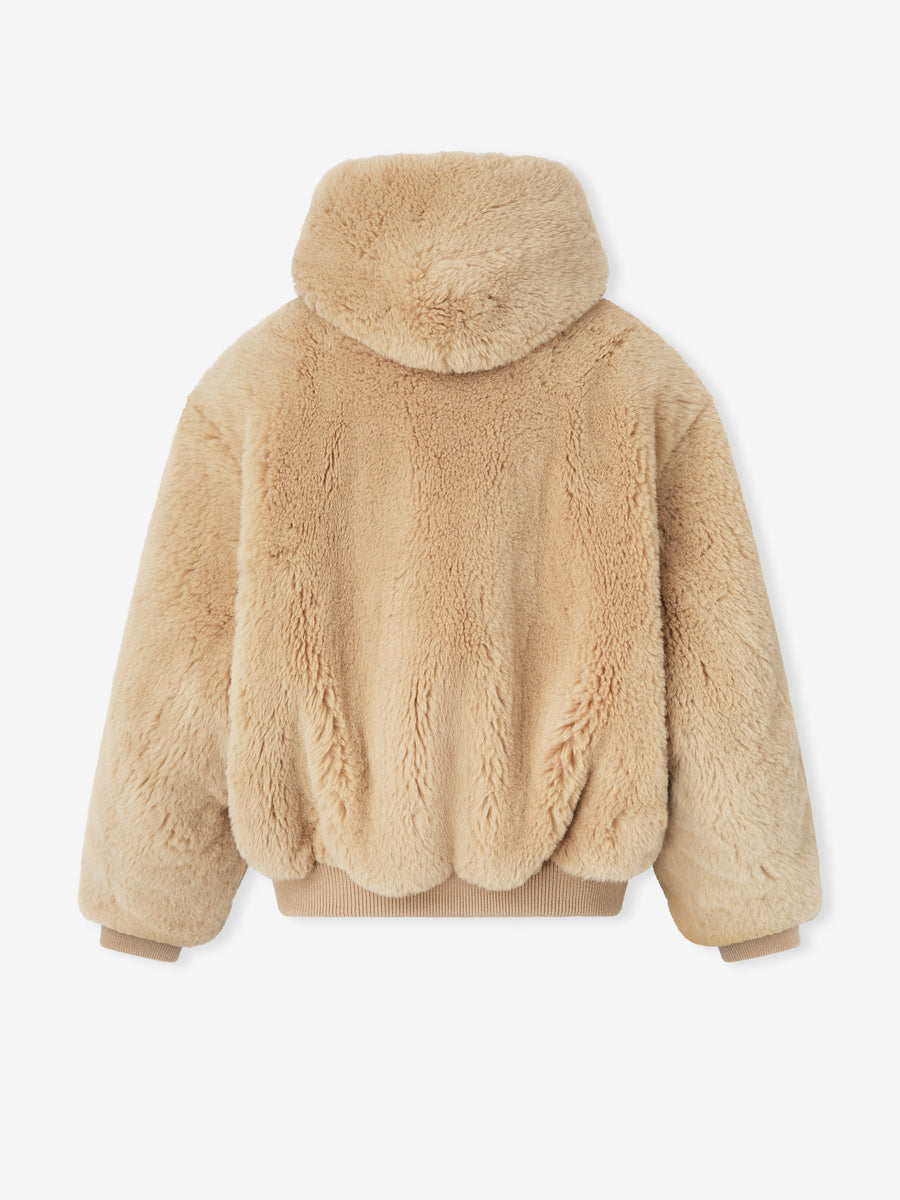 Alpaca Hooded Bomber Jacket - Fear of God