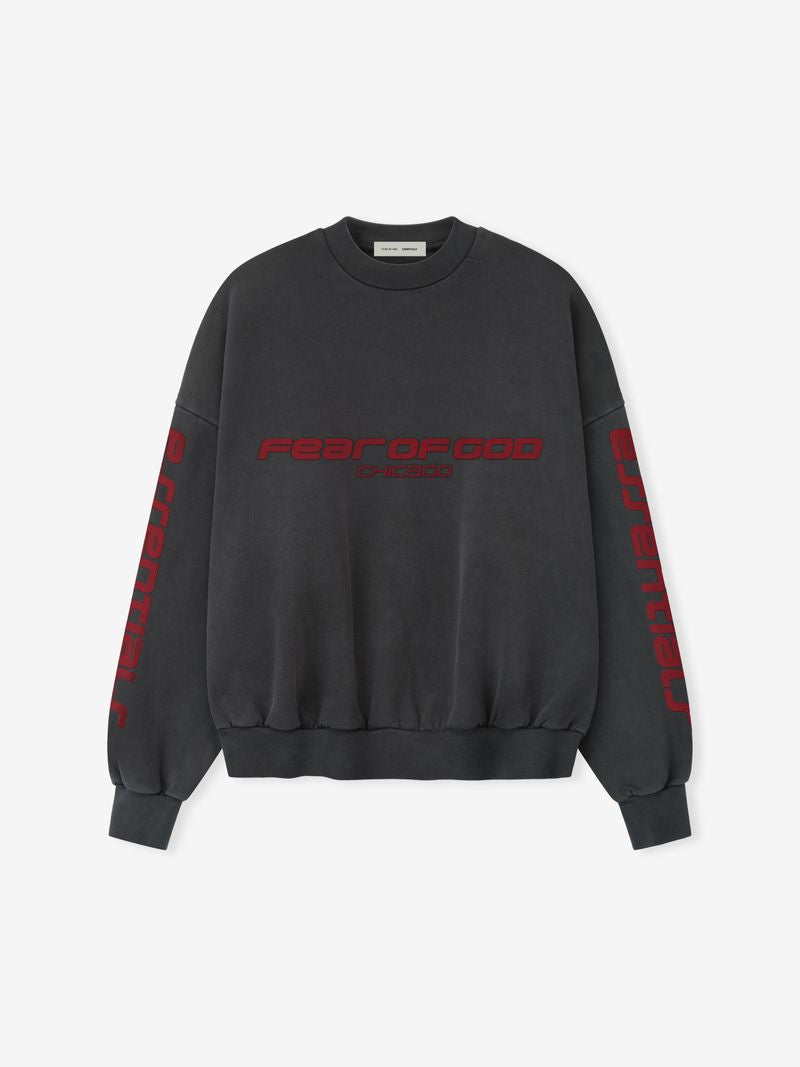 Chicago Heavy Fleece Cropped Sweatshirt - Fear of God